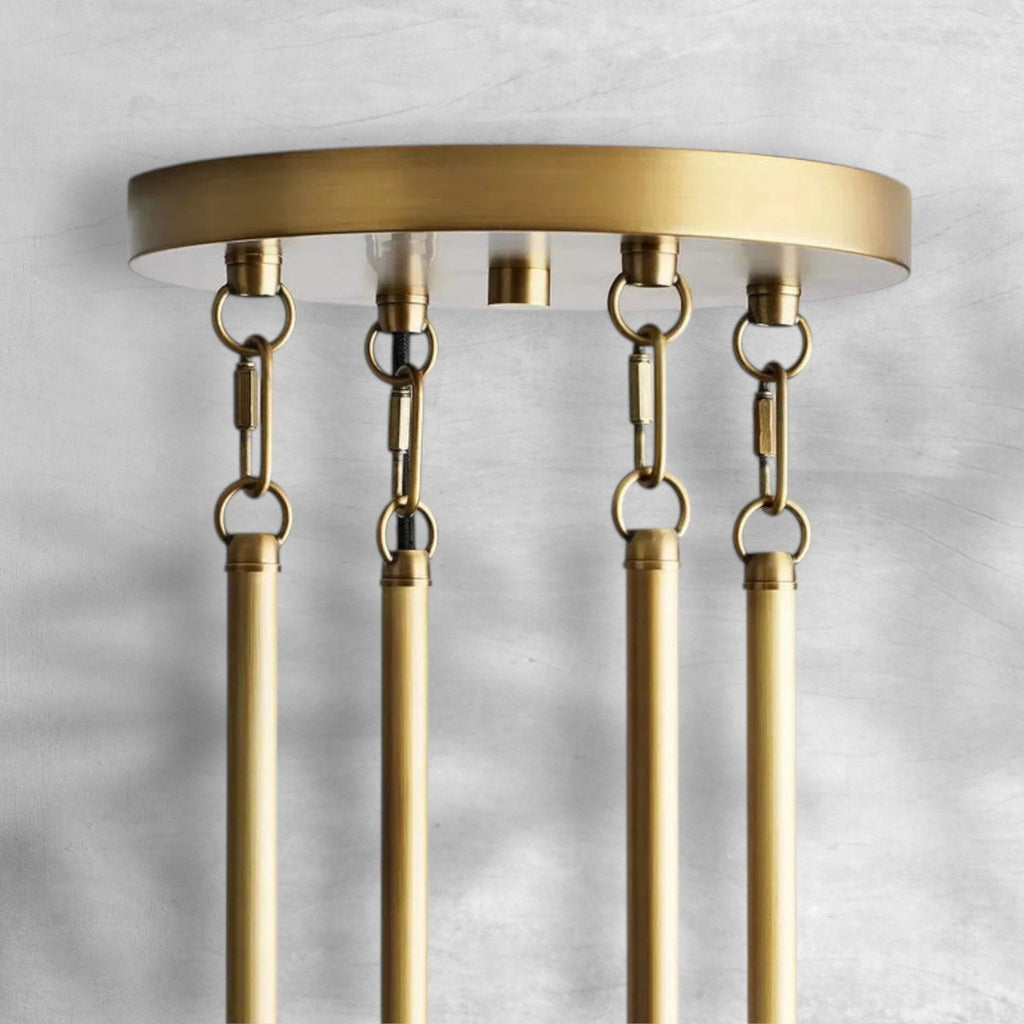 Andreas Round Chandelier 10/12 Light