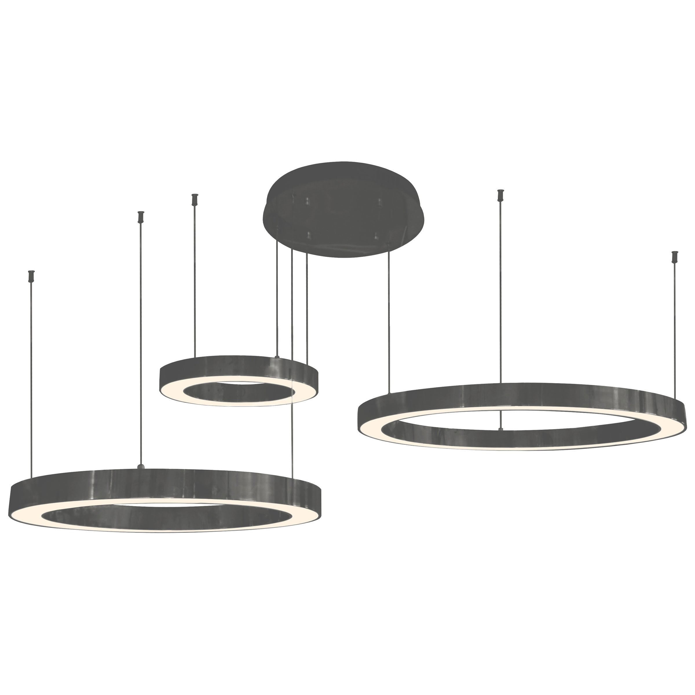 Aria Modern Multi-Light Chandelier - Customizable Pendant Arrangement