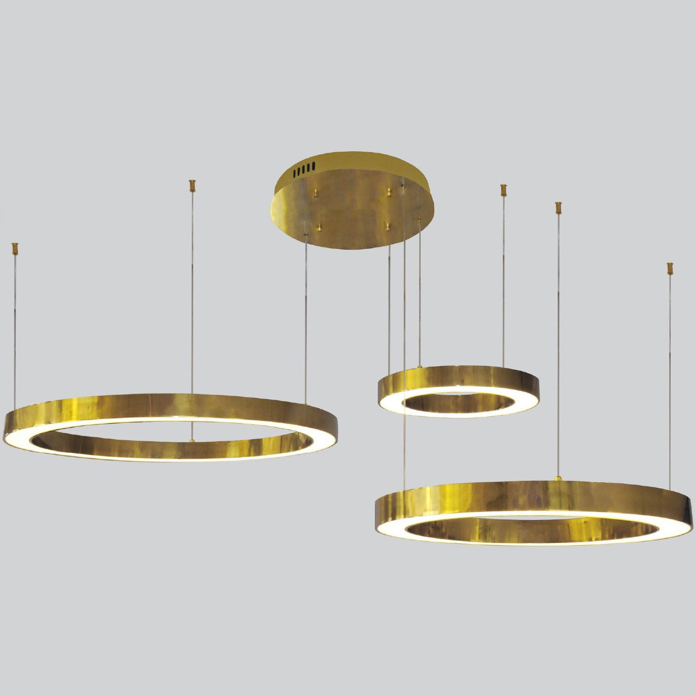 Aria Modern Multi-Light Chandelier - Customizable Pendant Arrangement