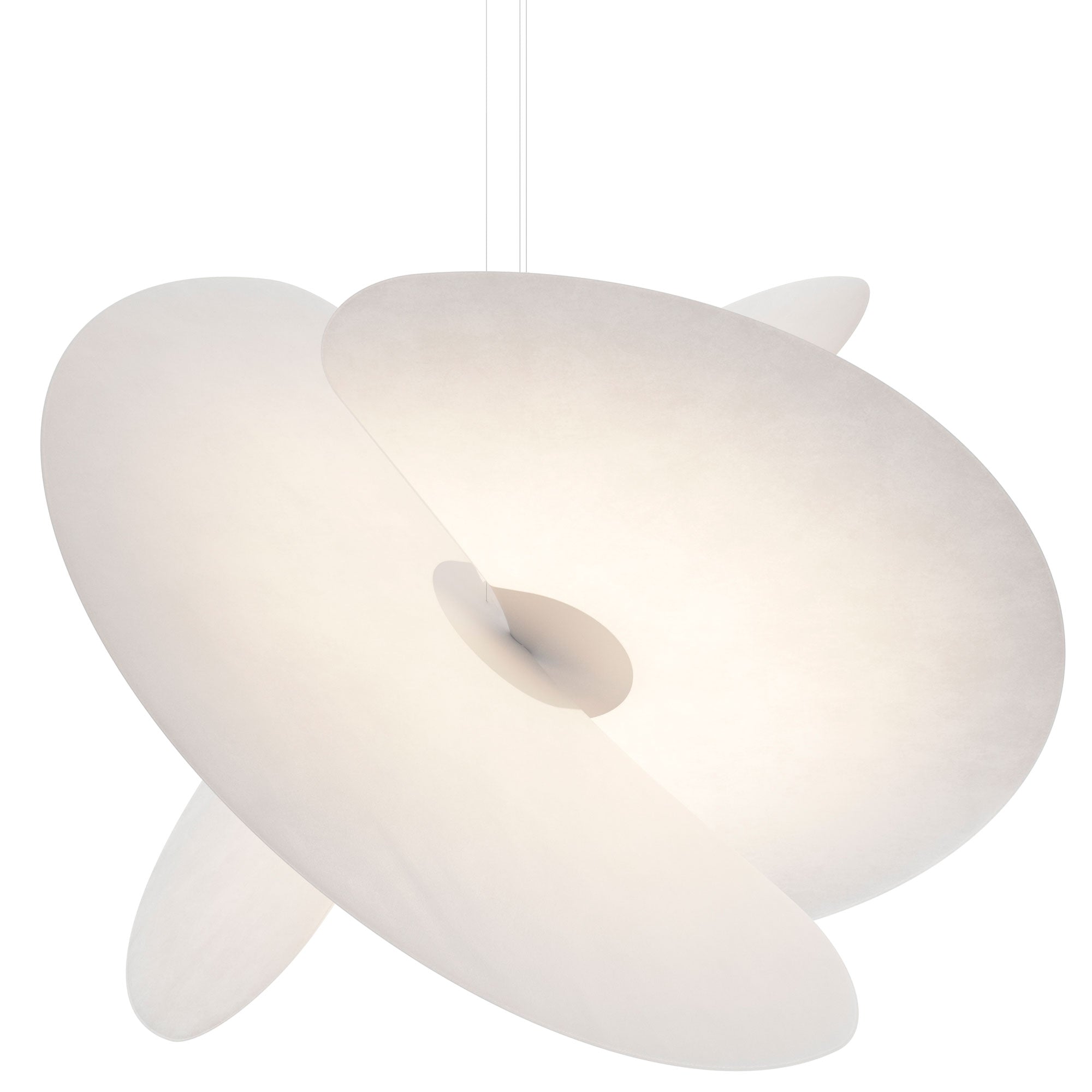 Levante Pendant Light - Modern Recycled Aluminum & PET Design by Marco Spatti