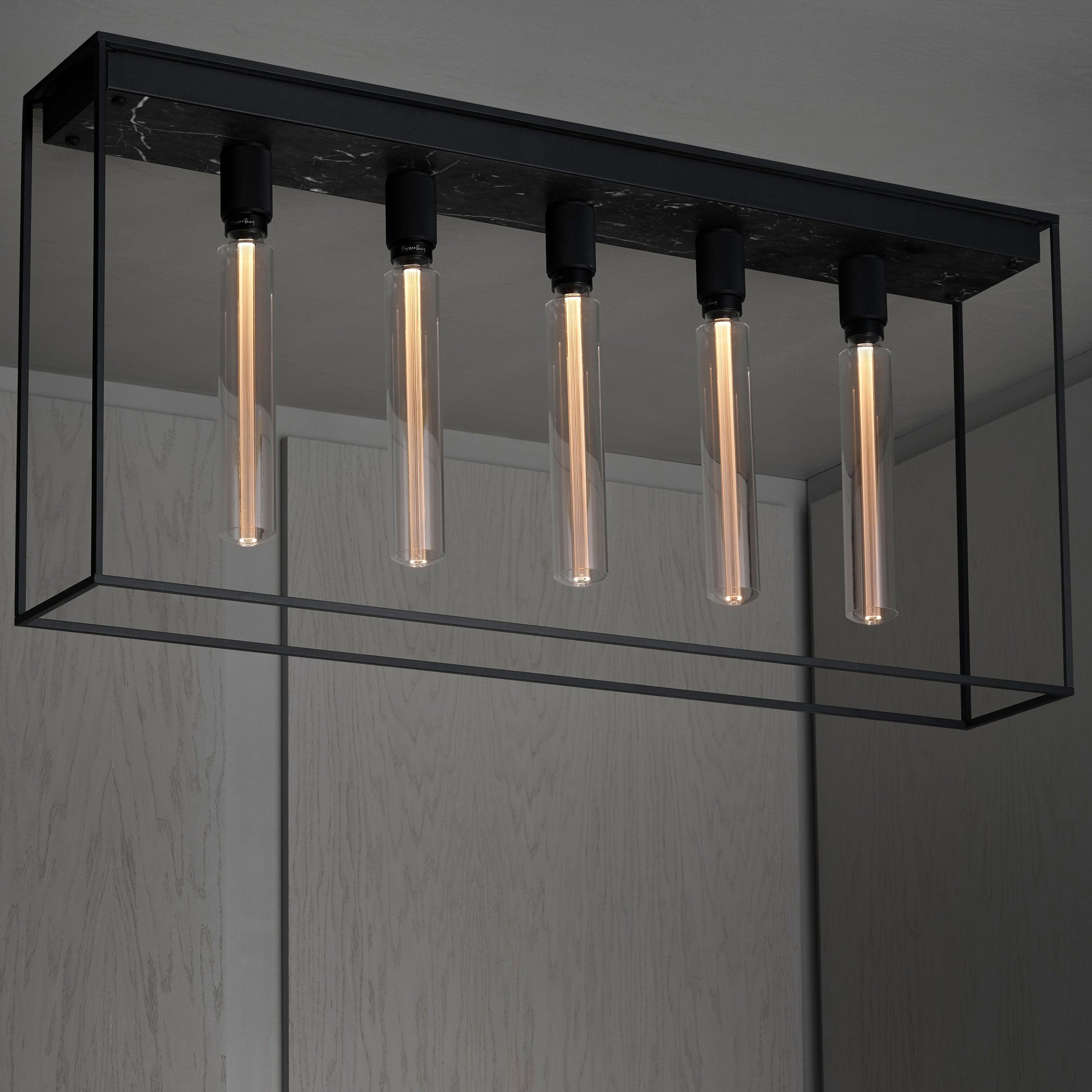 Caged 5.0 Linear Ceiling Light