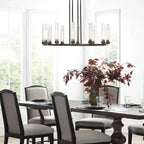 Andreas Round Chandelier 10/12 Light