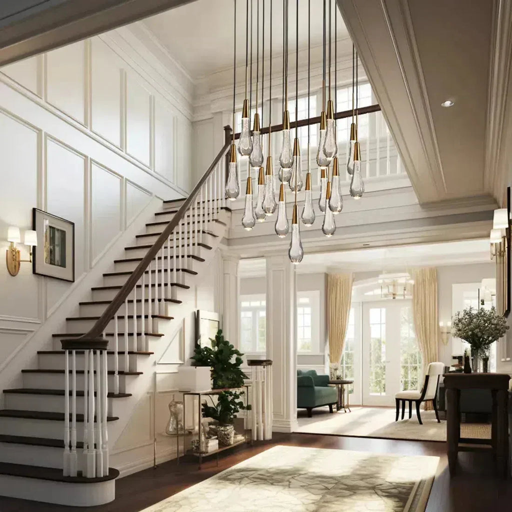 Soltaire Round Chandelier 17" 24" 36" 58"