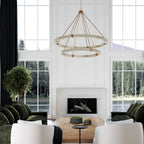 Delaney Two-Tier Chandelier