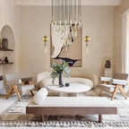 Soltaire Round Chandelier 17" 24" 36" 58"