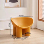 Home Furnishing Creative Chair with Soft Cushion Leisure Chair Sofa Chairs Cozy Lazy Chairs for Living Room Apartment