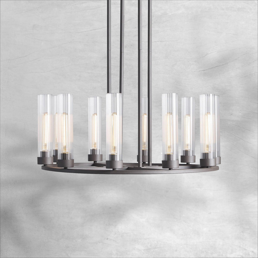 Andreas Round Chandelier 10/12 Light