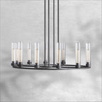 Andreas Round Chandelier 10/12 Light