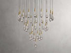Soltaire Round Chandelier 17" 24" 36" 58"
