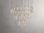 Soltaire Round Chandelier 17" 24" 36" 58"
