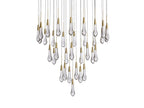 Soltaire Round Chandelier 17" 24" 36" 58"