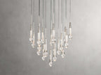 Soltaire Round Chandelier 17" 24" 36" 58"