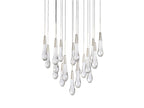 Soltaire Round Chandelier 17" 24" 36" 58"