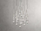 Soltaire Round Chandelier 17" 24" 36" 58"
