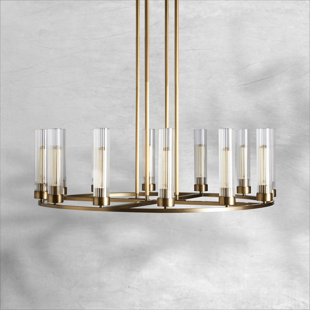 Andreas Round Chandelier 10/12 Light