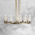 Andreas Round Chandelier 10/12 Light