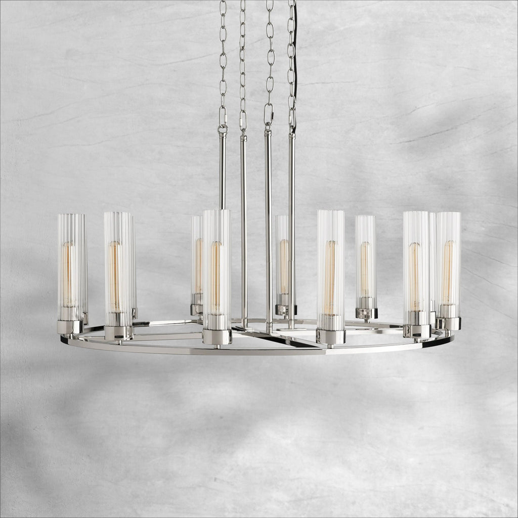 Andreas Round Chandelier 10/12 Light