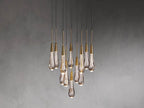 Soltaire Round Chandelier 17" 24" 36" 58"