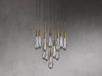 Soltaire Round Chandelier 17" 24" 36" 58"