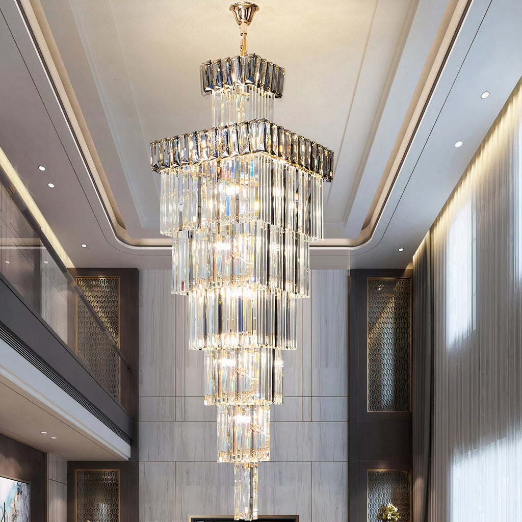 Luxurious Smoky Chandelier