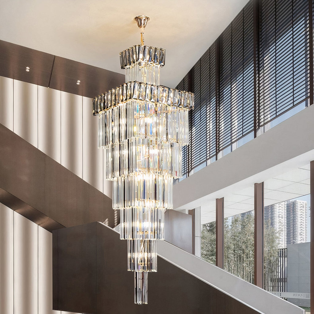 Luxurious Smoky Chandelier