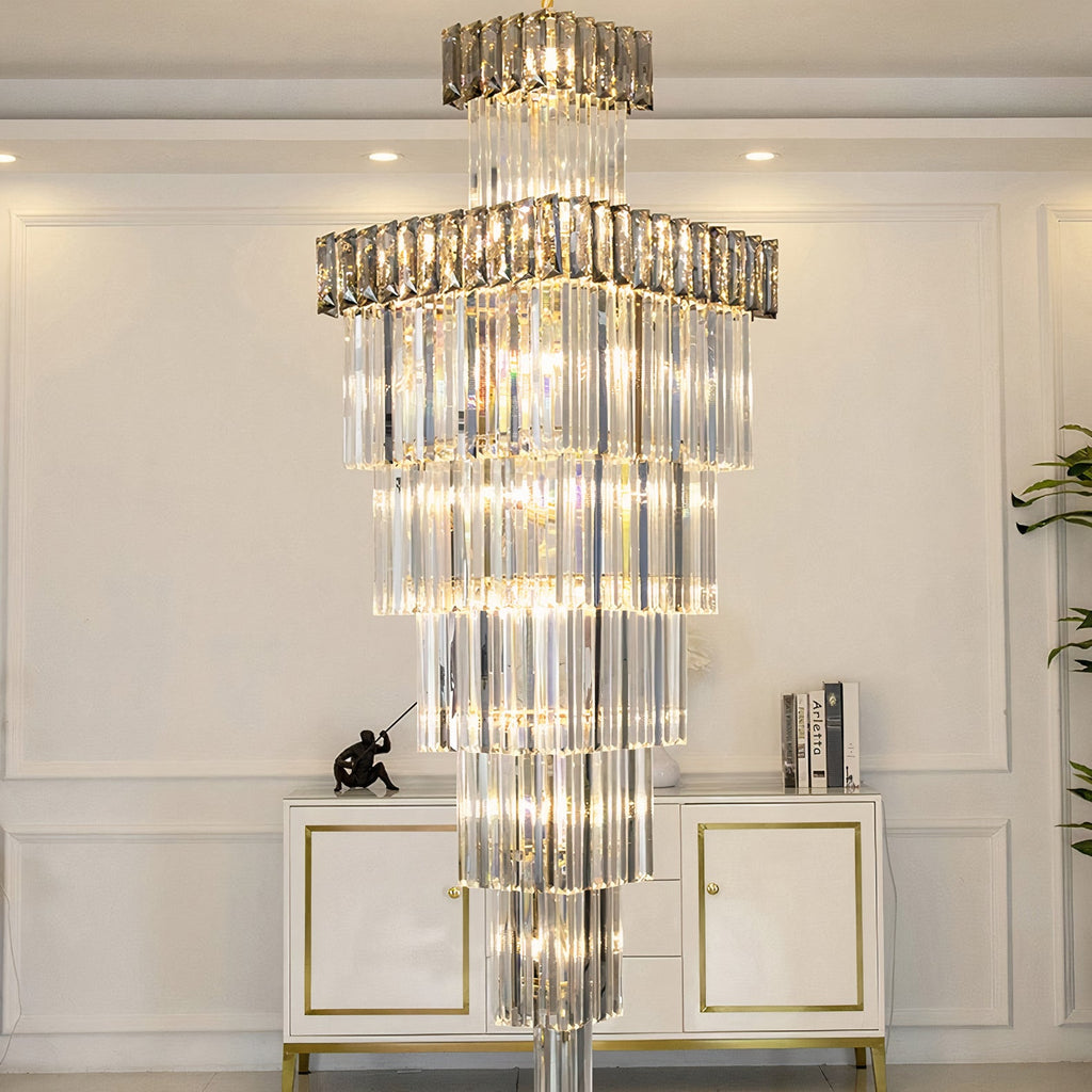 Luxurious Smoky Chandelier