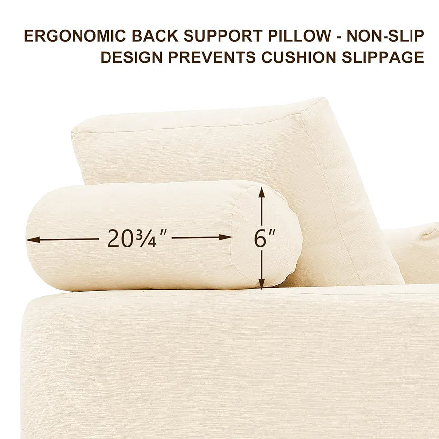 Furnimart 40" Oversized Barrel Accent Chair Set of 2, 360° Swivel Round Upholstered Sofa, Chenille High-Resilience Sponge, No Assembly, Wide Seat for Living Room, Bedroom, Apartment 