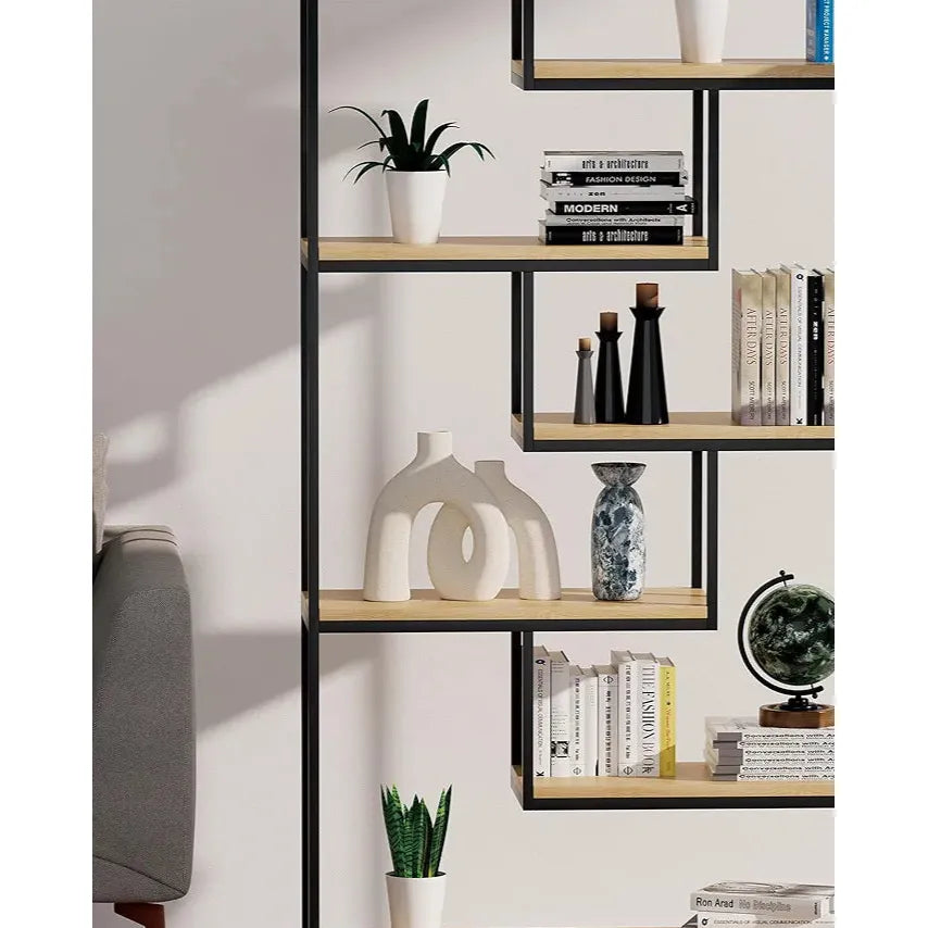 Hug Donut Decorative Vase Set - Modern Nordic Boho Style Vases Home Decor, Matte Ceramic Decorations for Living Room Shelf, Bookshelf Mantle Entryway Table or Console Décor 