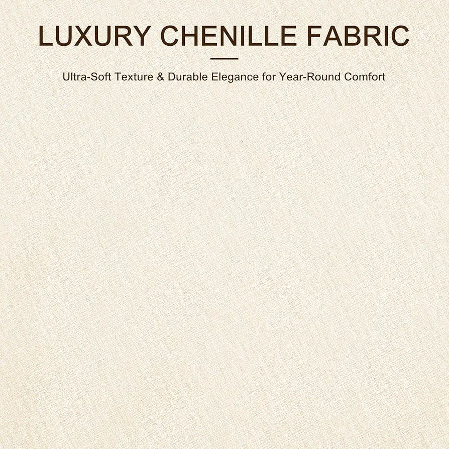 Furnimart 40" Oversized Barrel Accent Chair Set of 2, 360° Swivel Round Upholstered Sofa, Chenille High-Resilience Sponge, No Assembly, Wide Seat for Living Room, Bedroom, Apartment 