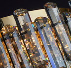 Golden Halo Chandelier