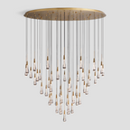 Soltaire Round Chandelier 17" 24" 36" 58"