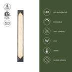 Caesar 25-in Wall/Vanity Light