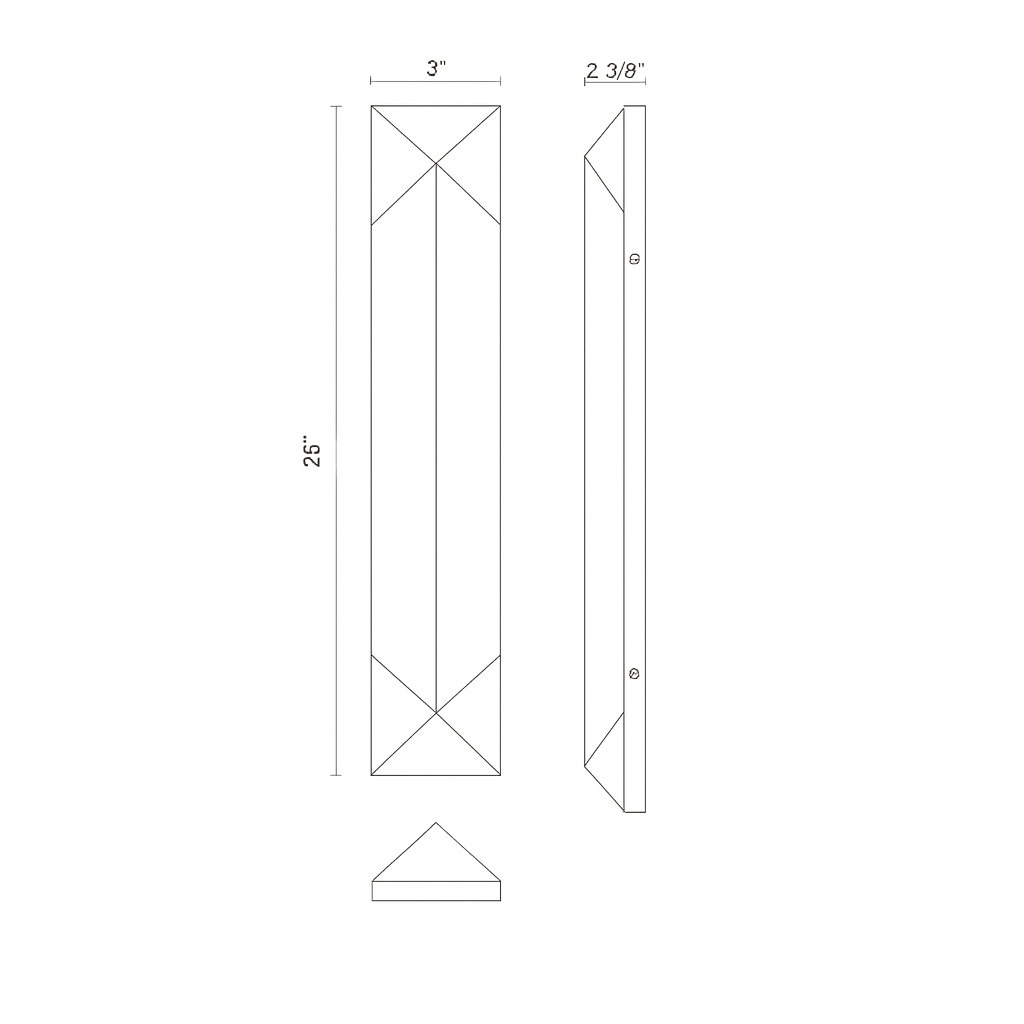 Caesar 25-in Wall/Vanity Light