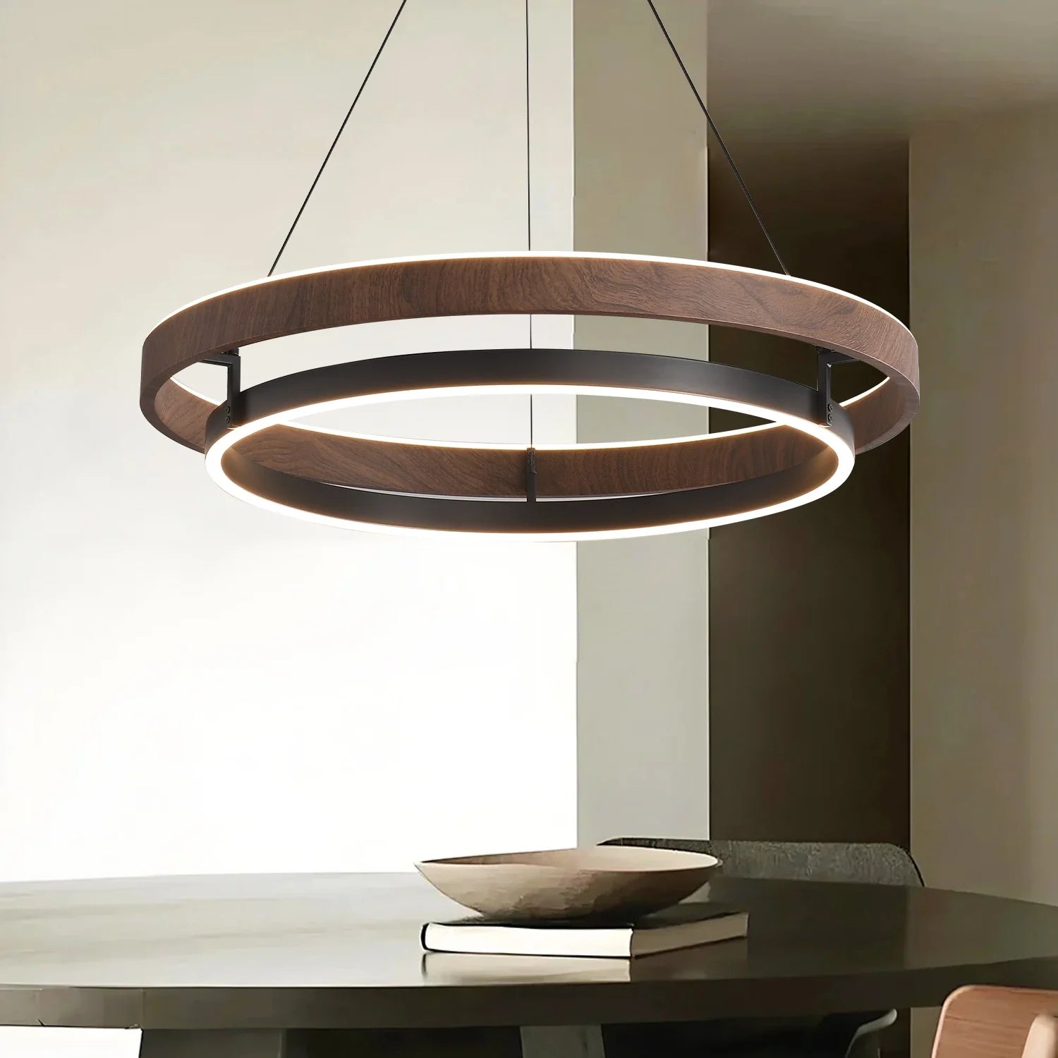 CaraLuxe Farmhouse Iron Chandelier