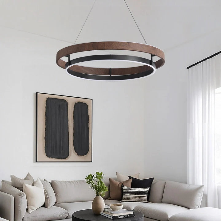 CaraLuxe Farmhouse Iron Chandelier