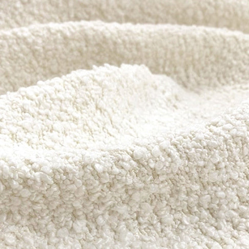 Traditional Chinese Lambswool Suede Wood Stainless Steel Square Wave Accent Chair With Armrest & Backrest For Living Room