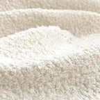 Traditional Chinese Lambswool Suede Wood Stainless Steel Square Wave Accent Chair With Armrest & Backrest For Living Room