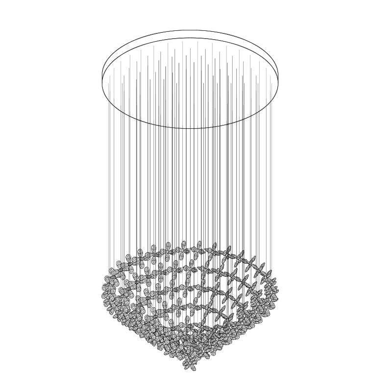 Floating Butterfly Chandelier