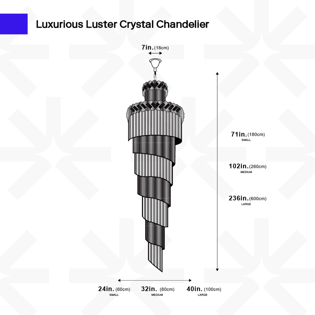 Luxurious Luster Chandelier