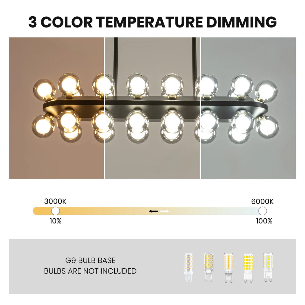 Mid-Century Modern Sputnik Chandlier