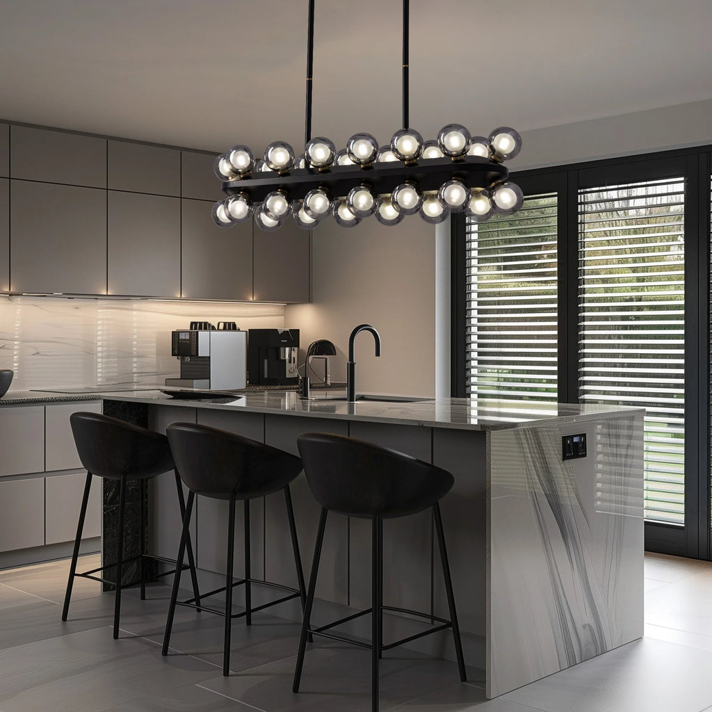 Mid-Century Modern Sputnik Chandlier