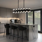 Mid-Century Modern Sputnik Chandlier