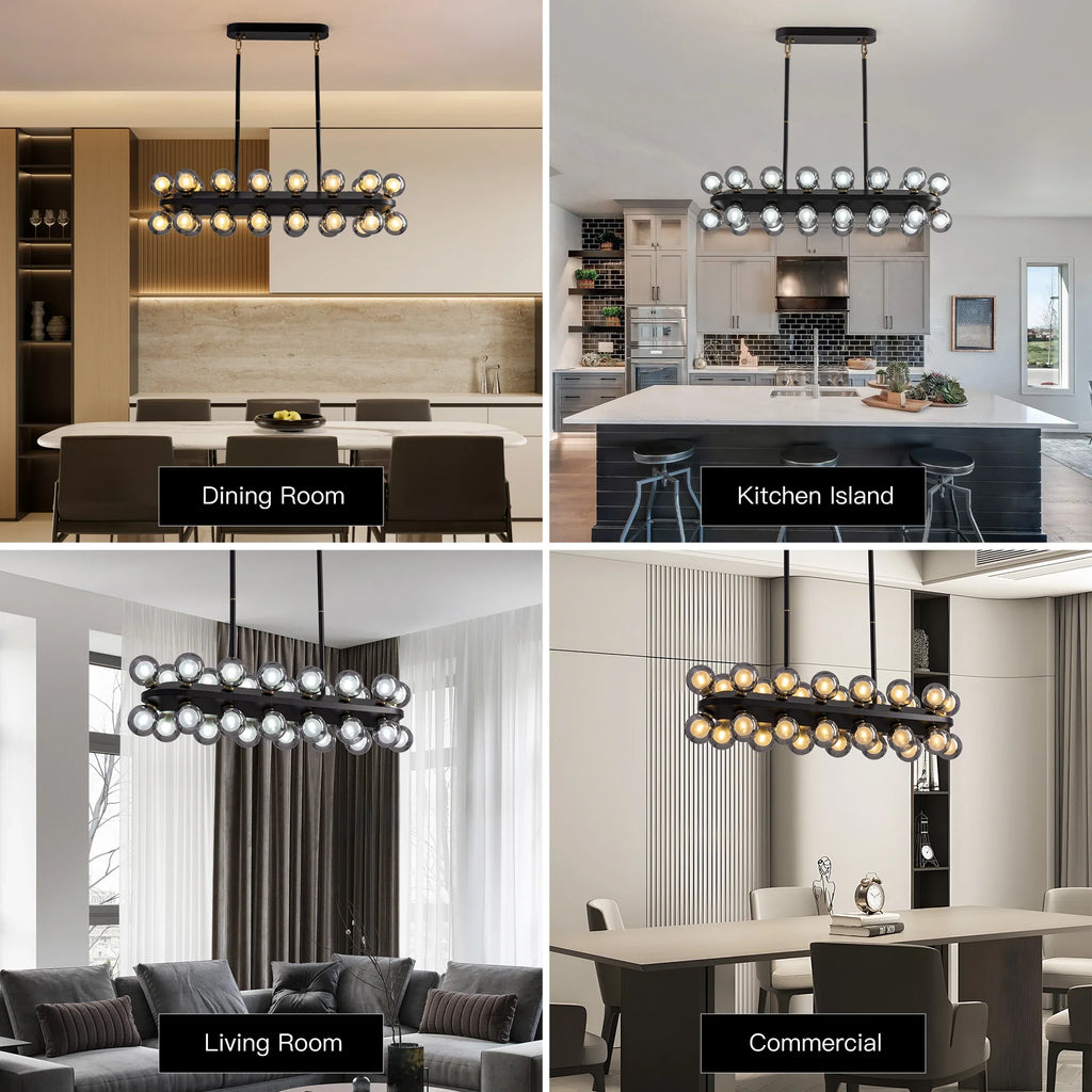 Mid-Century Modern Sputnik Chandlier