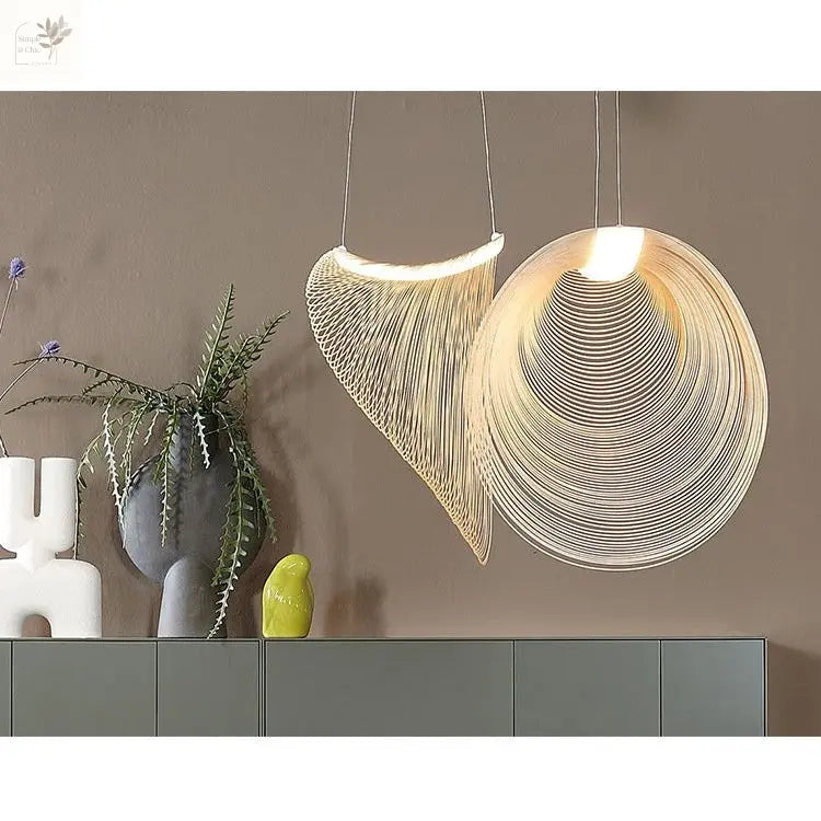 Nordic Wood Contemporary Pendant SCL