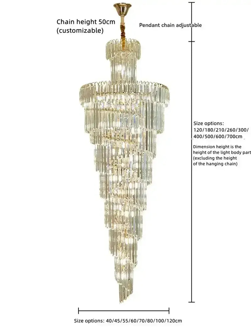 Modern Loft Chandelier