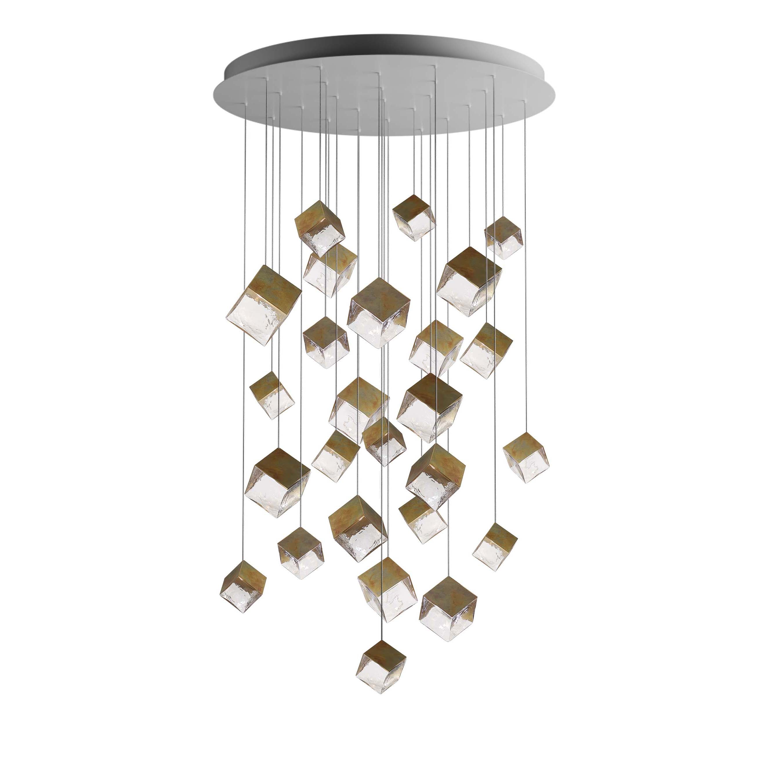 De Castelli x Pyrite Round Chandelier
