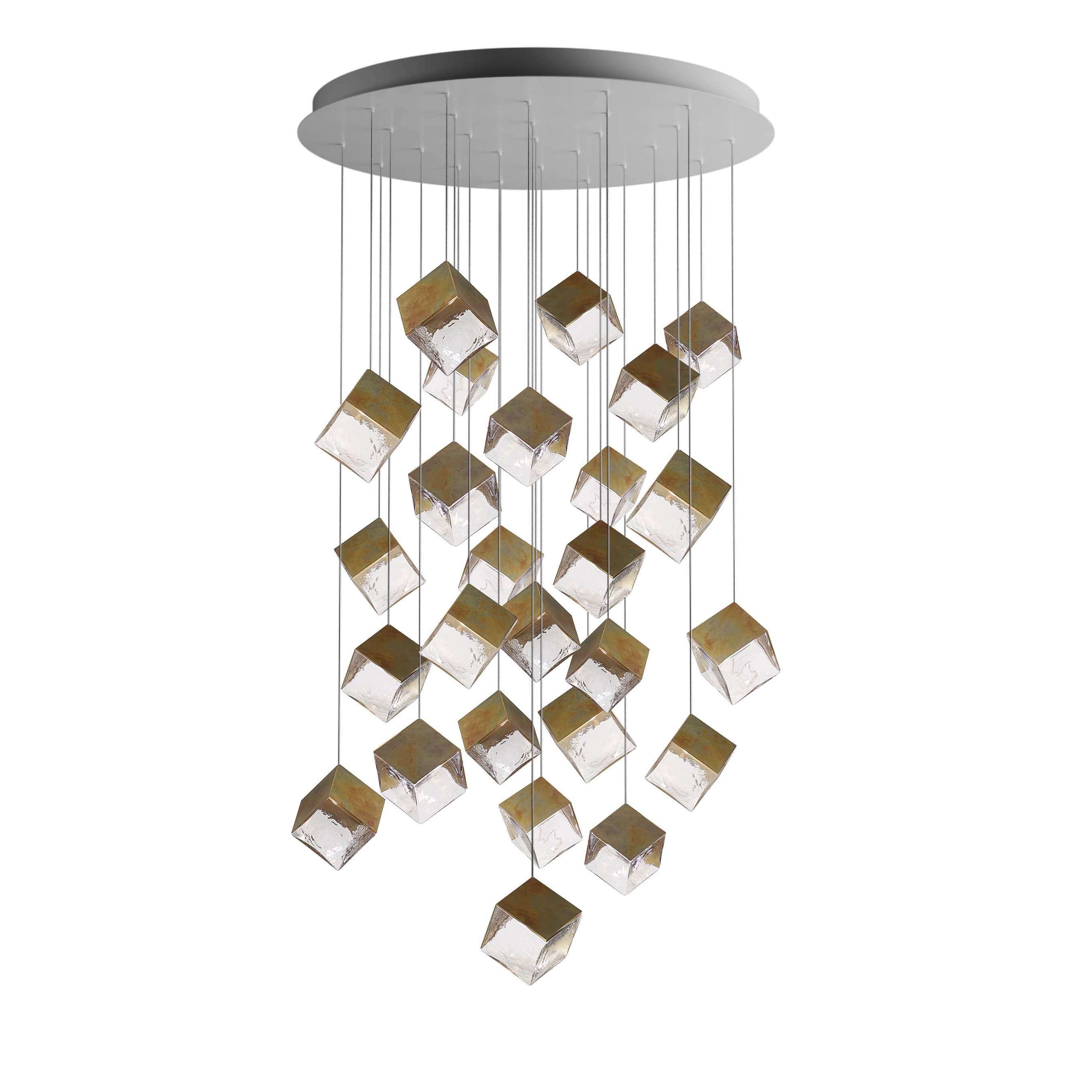 De Castelli x Pyrite Round Chandelier