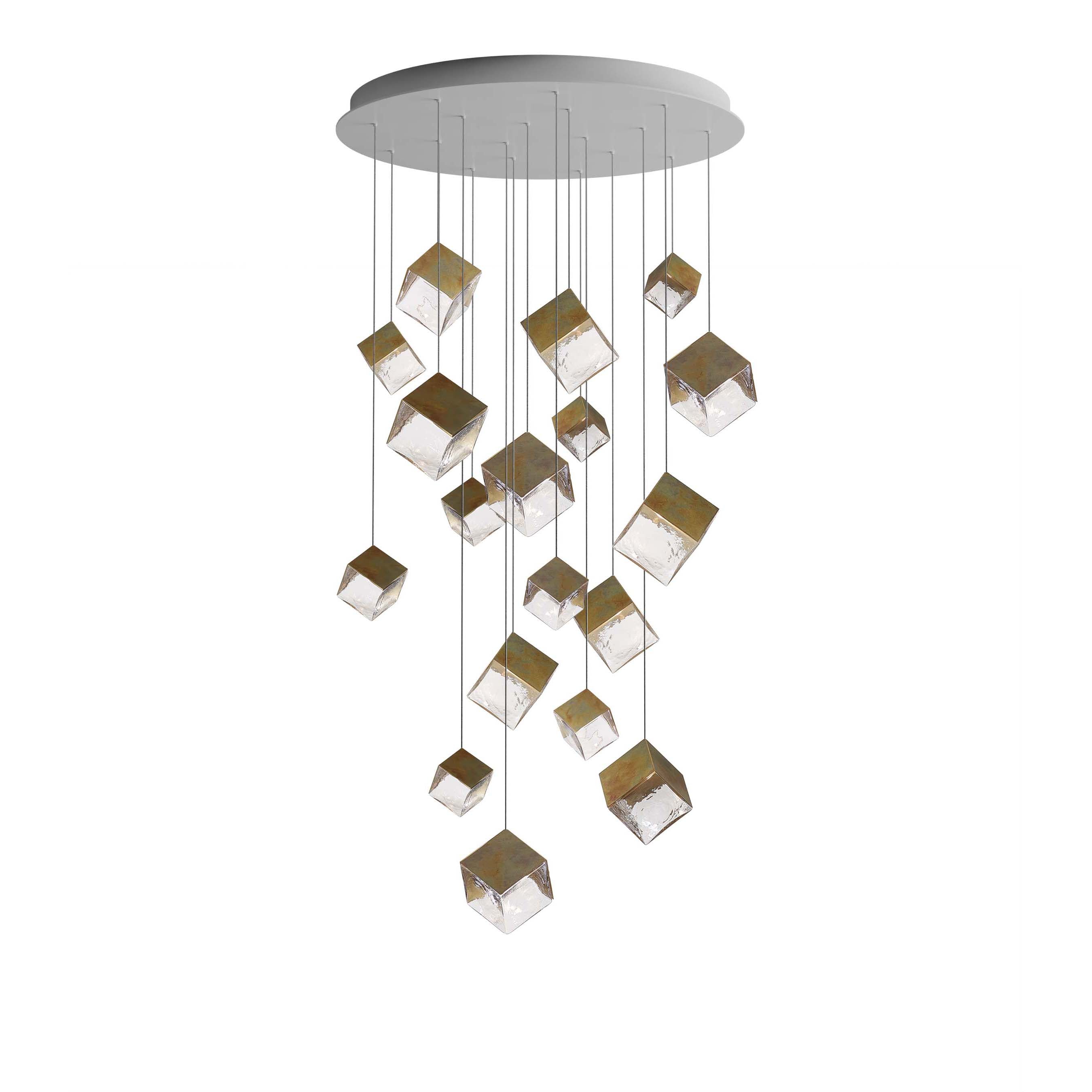 De Castelli x Pyrite Round Chandelier