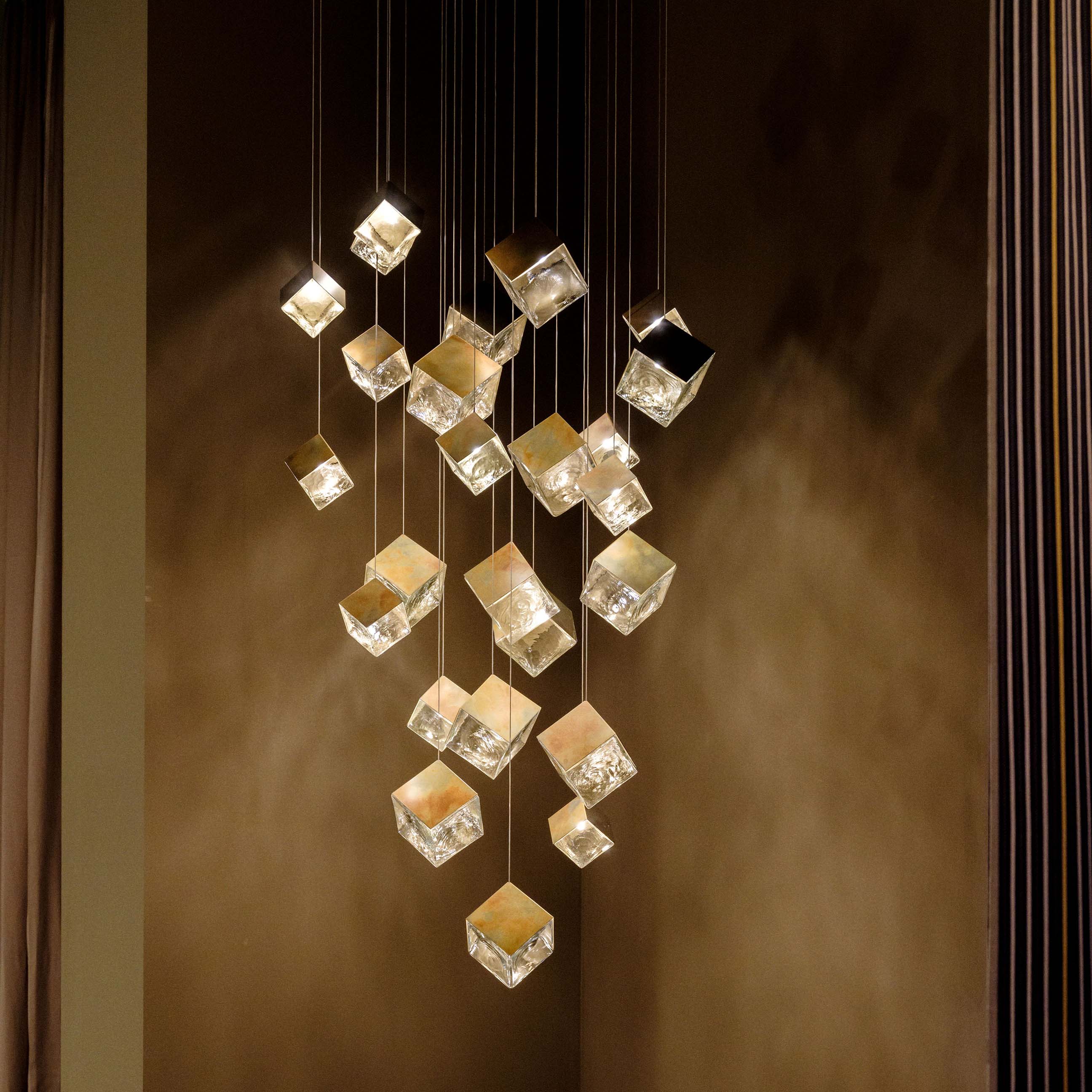 De Castelli x Pyrite Round Chandelier