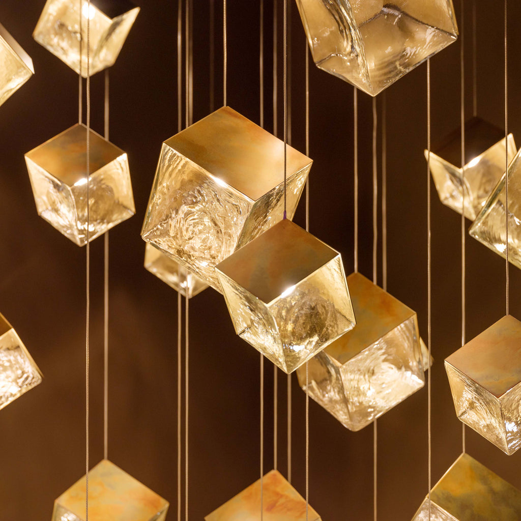 De Castelli x Pyrite Round Chandelier